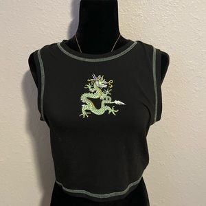 Dragon crop top